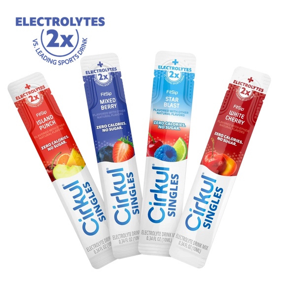 16-Pack Cirkul® Singles FitSip Bundle - Daily Fresh Set Pack