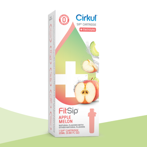 FitSip Apple Melon - Travel Bright Ready Set