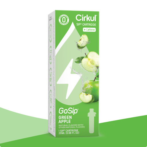 GoSip Green Apple - Essential Travel Pack Ready